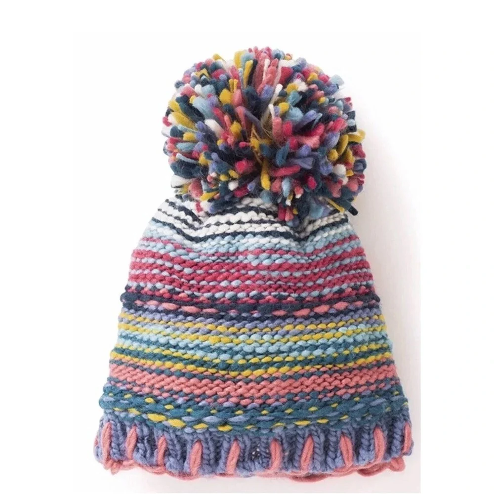 Matilda Jane Girls Moments with‎ you Burr Snow Hat Beanie size Medium New